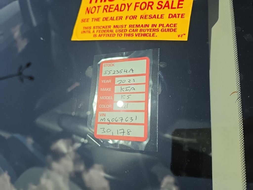 2021 Kia K5 EX