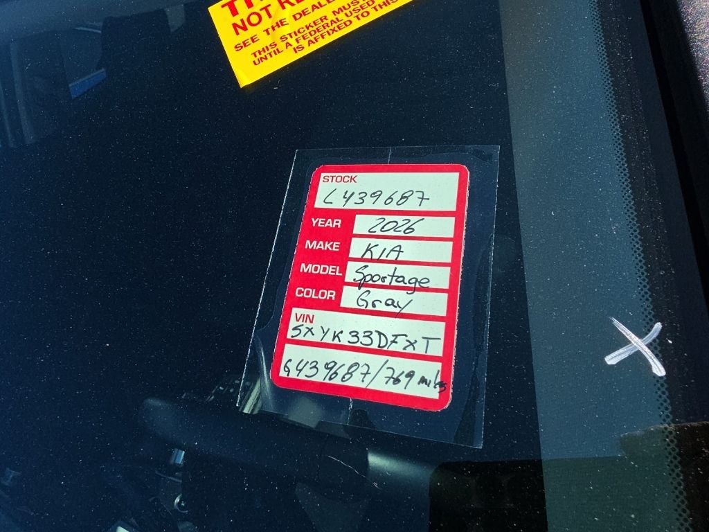 2026 Kia Sportage EX