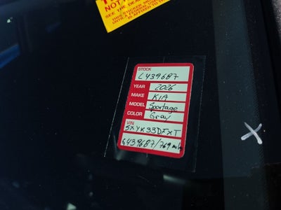 2026 Kia Sportage EX