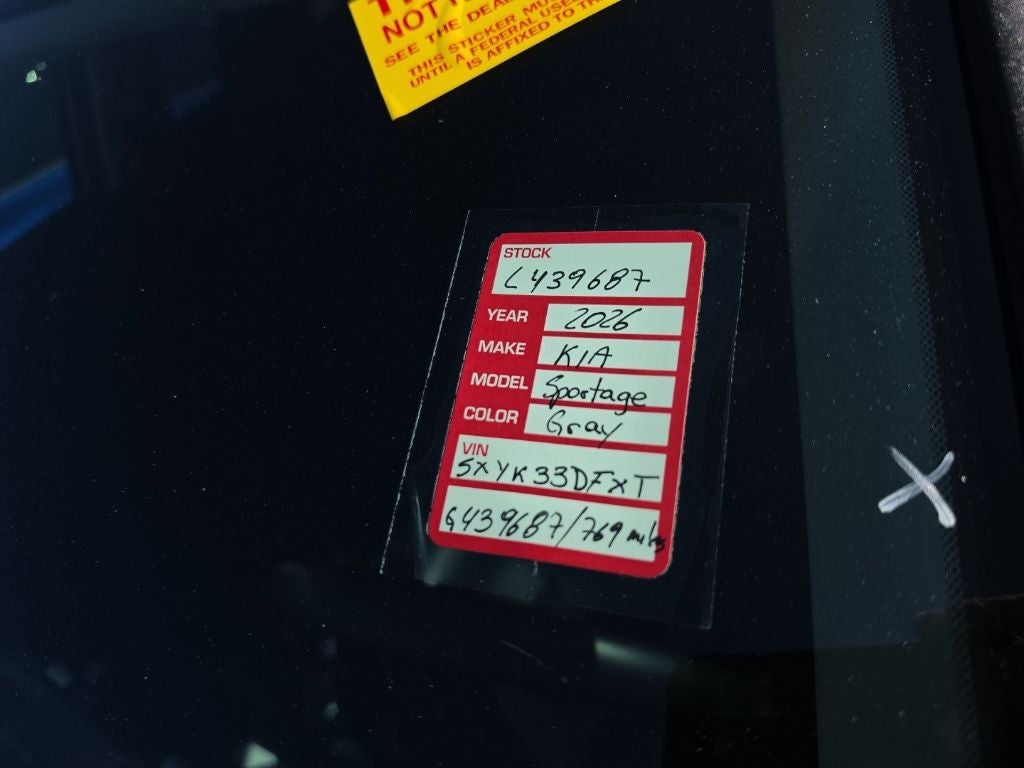 2026 Kia Sportage EX