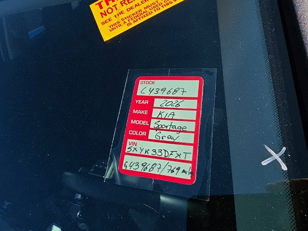 2026 Kia Sportage EX