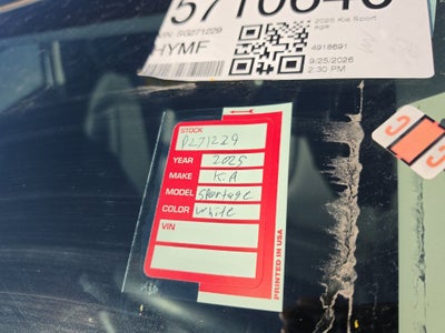 2025 Kia Sportage SX
