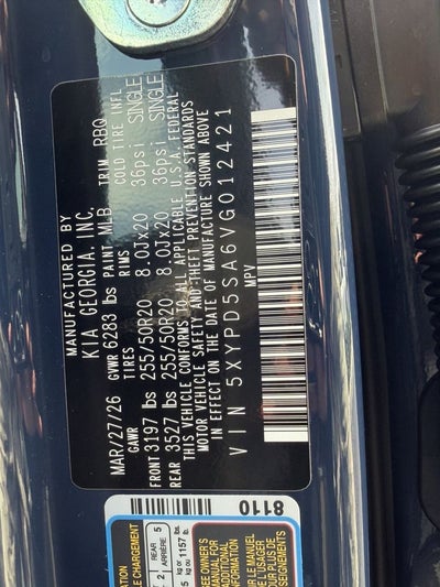 2027 Kia Telluride Hybrid SX Hybrid