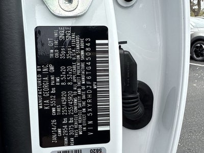 2026 Kia Sorento EX
