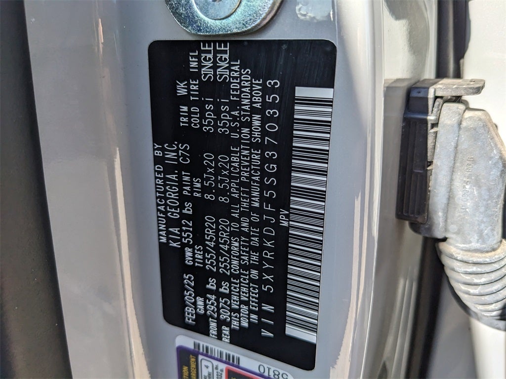 2025 Kia Sorento X-Line SX