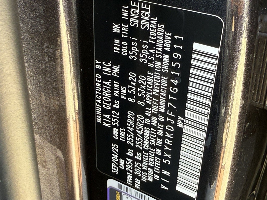 2026 Kia Sorento X-Line SX Prestige