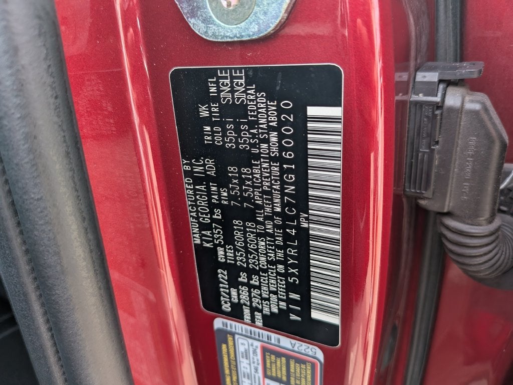 2022 Kia Sorento S