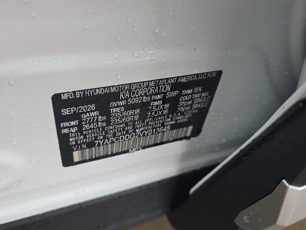 2027 Kia Sportage Hybrid EX