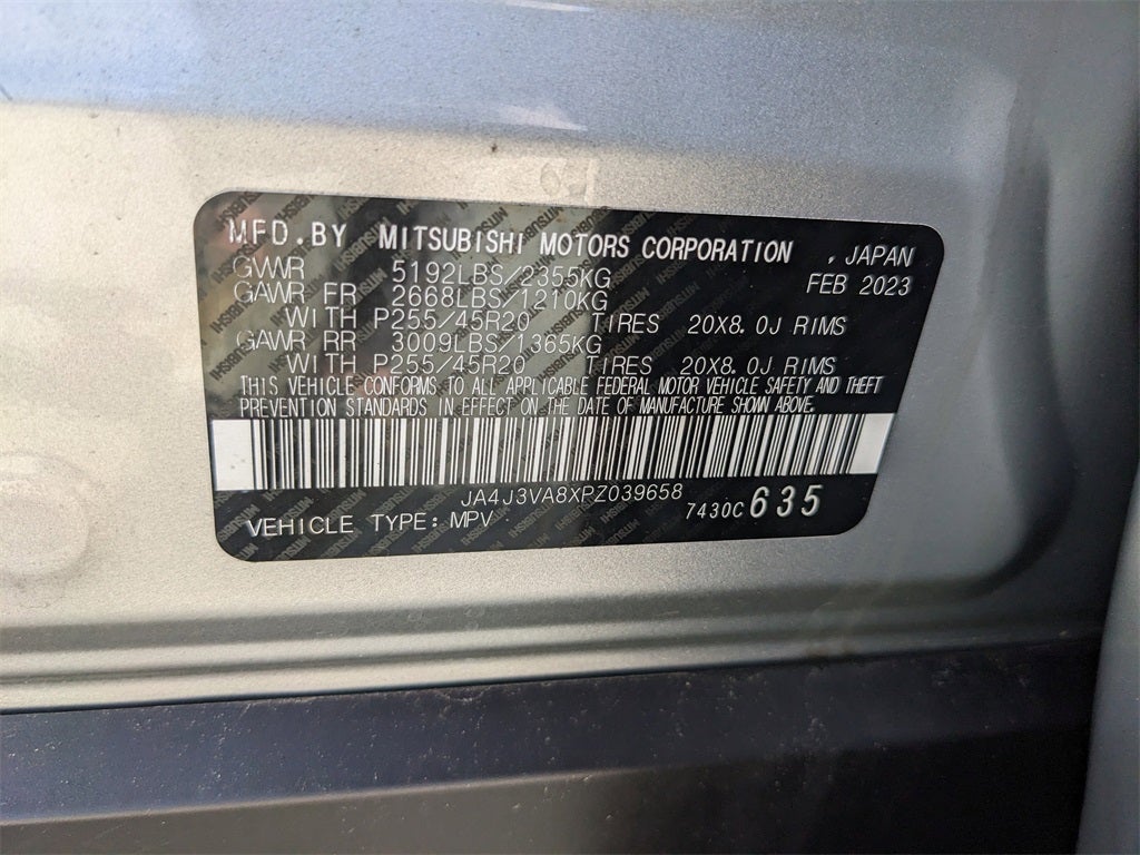 2023 Mitsubishi Outlander SEL Black Edition 29399