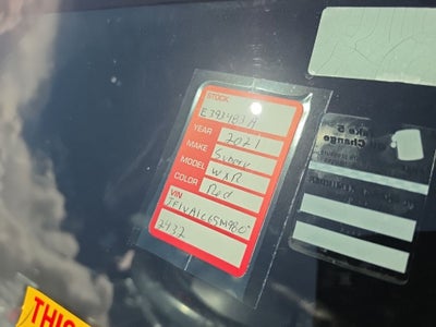 2021 Subaru WRX Premium