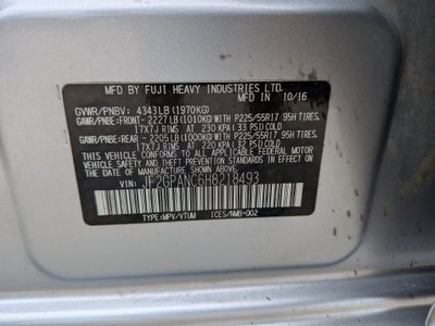 2017 Subaru Crosstrek 2.0i Limited