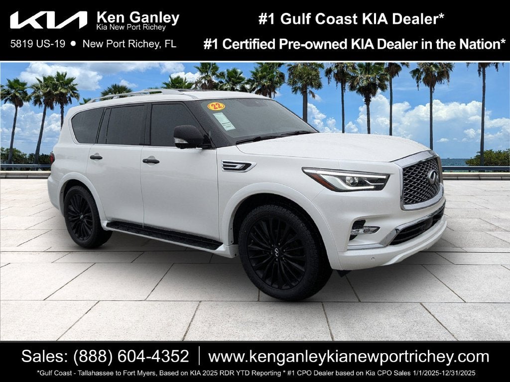 2022 INFINITI QX80 Sensory