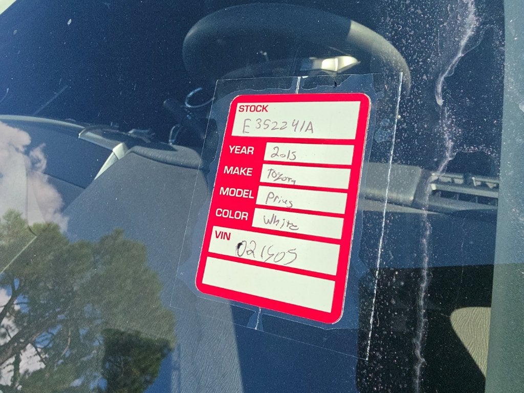 2015 Toyota Prius v Three