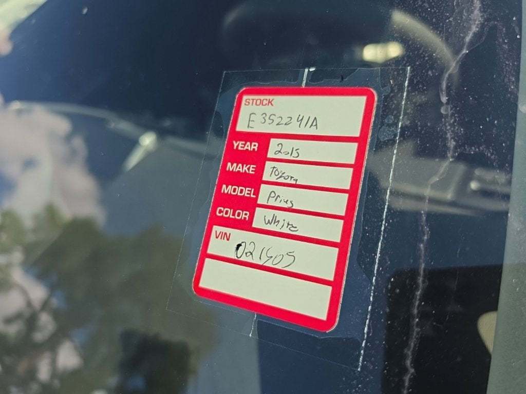 2015 Toyota Prius v Three
