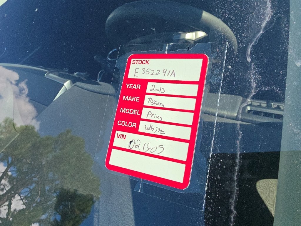 2015 Toyota Prius v Three