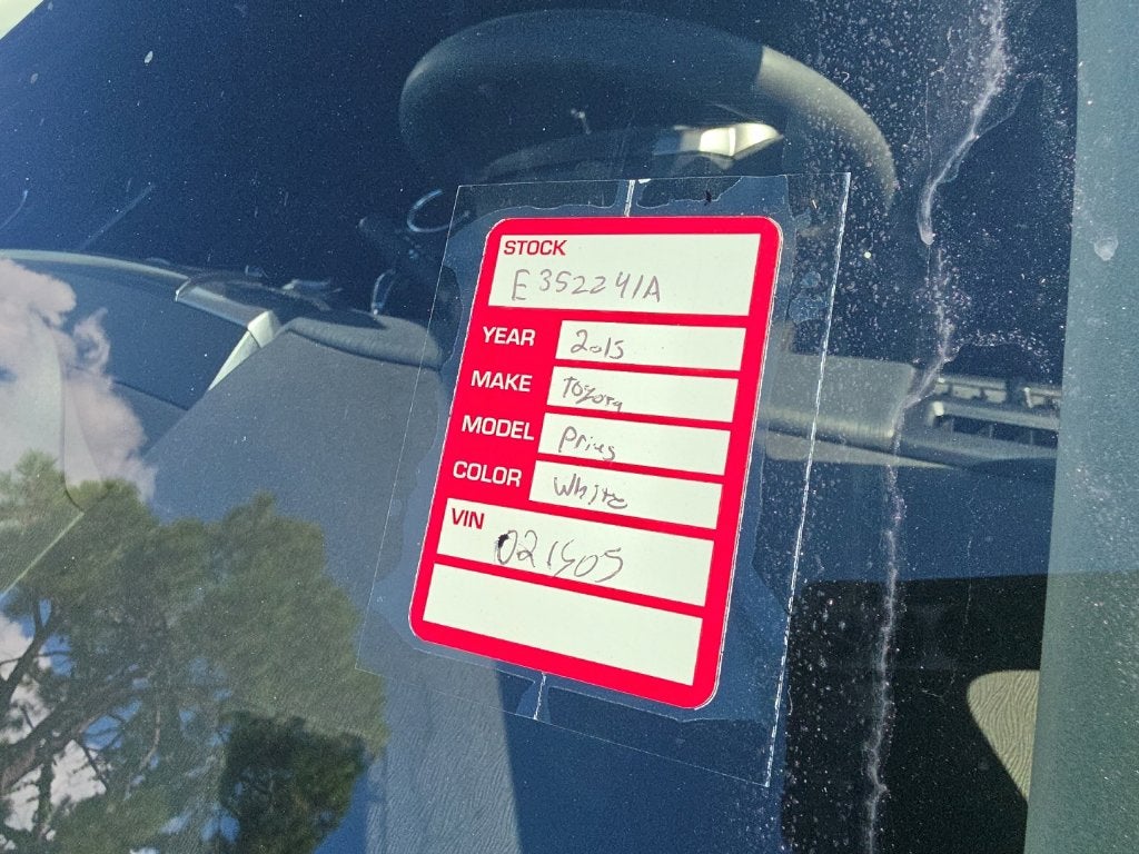 2015 Toyota Prius v Three