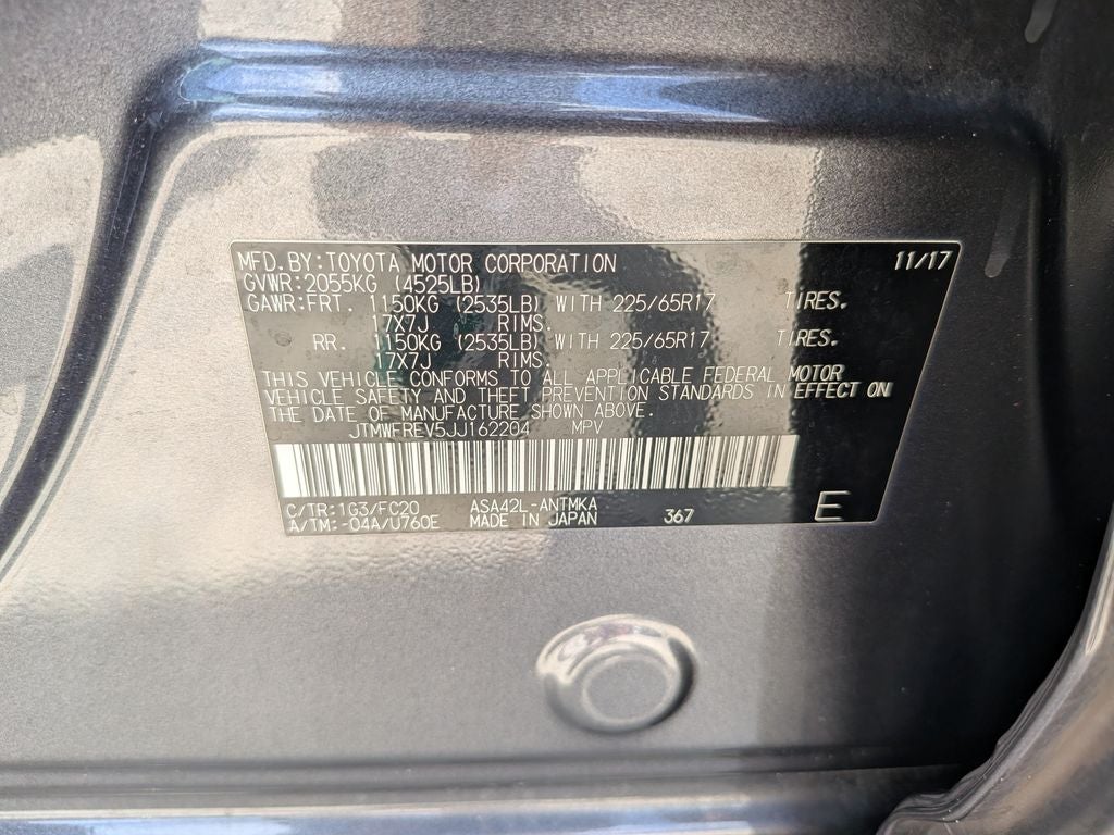 2018 Toyota RAV4 XLE