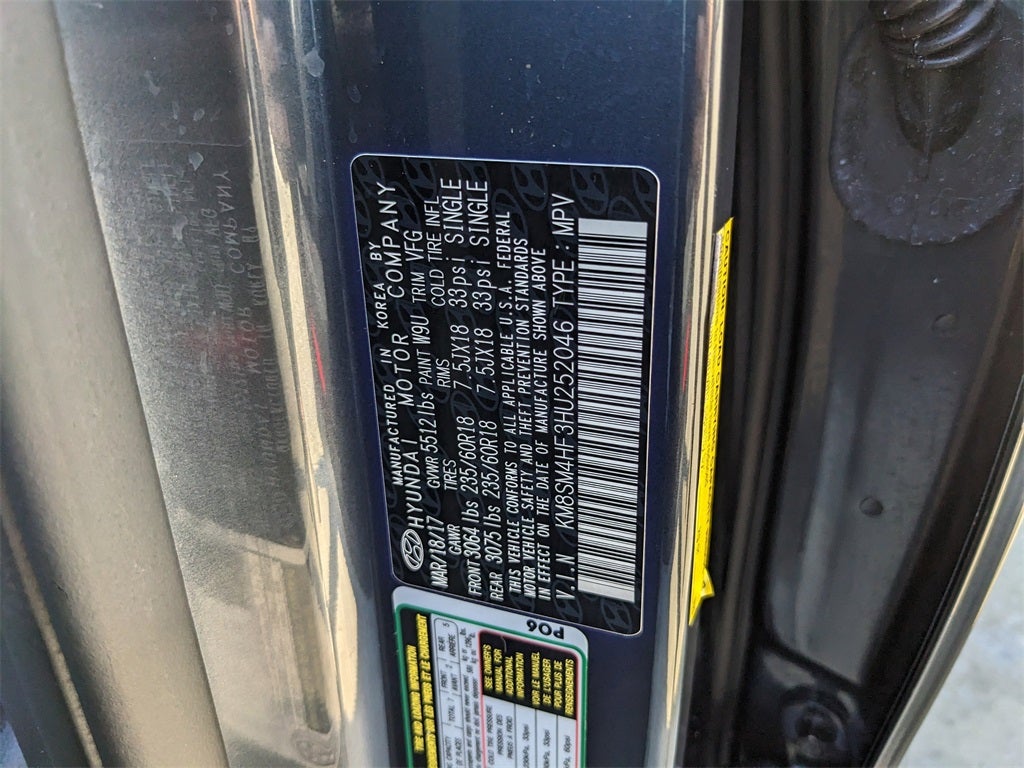 2017 Hyundai Santa Fe SE