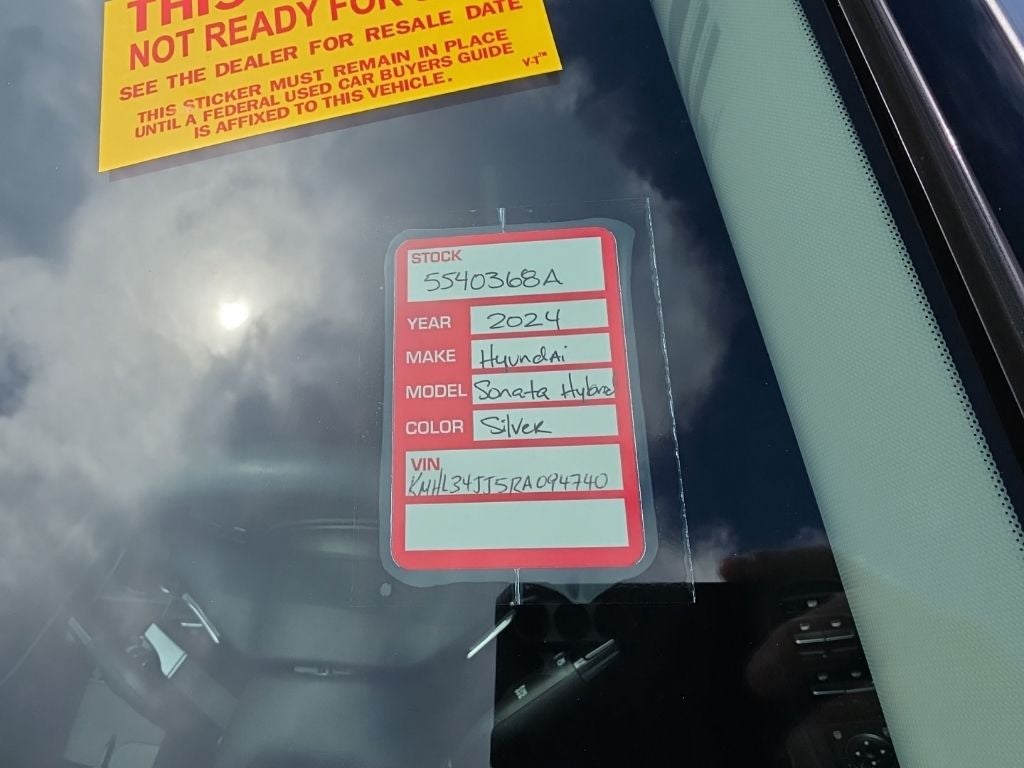 2024 Hyundai Sonata Hybrid SEL