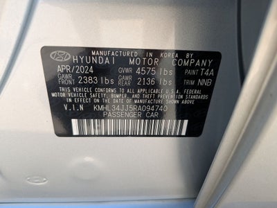 2024 Hyundai Sonata Hybrid SEL