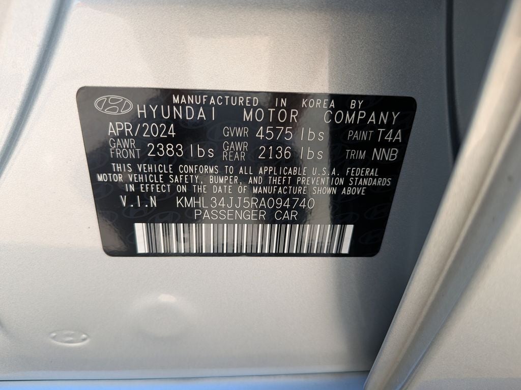 2024 Hyundai Sonata Hybrid SEL