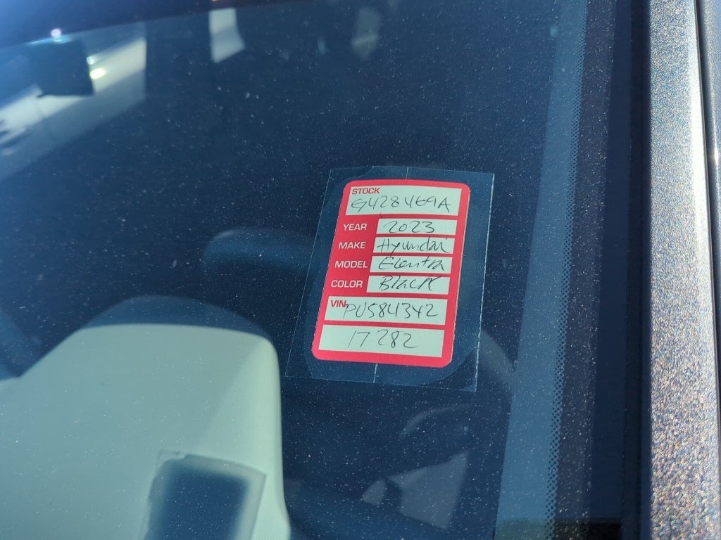 2023 Hyundai Elantra SEL