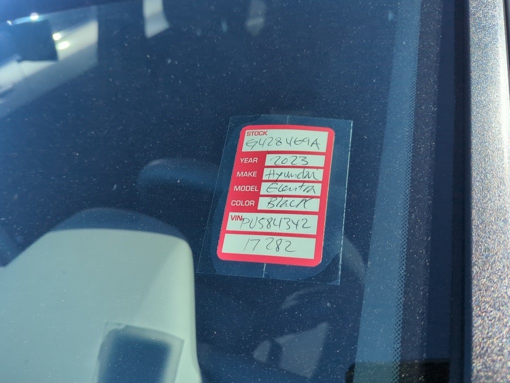 2023 Hyundai Elantra SEL