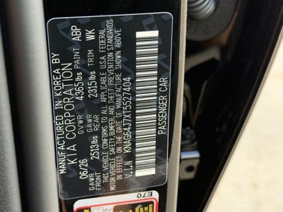 2026 Kia K5 GT-Line