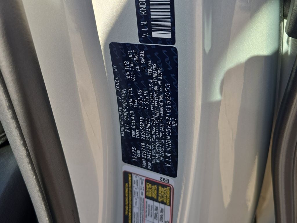 2026 Kia Carnival Hybrid EX