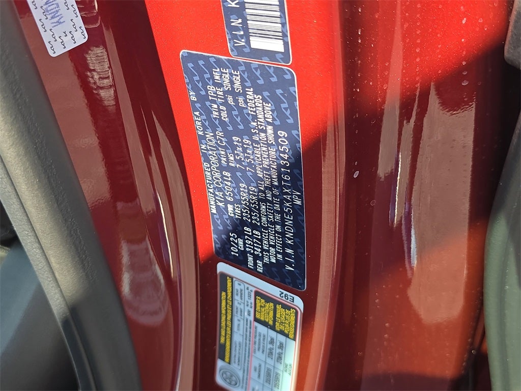 2026 Kia Carnival Hybrid SX