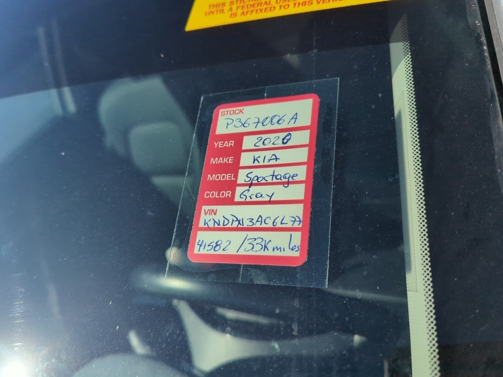2020 Kia Sportage EX