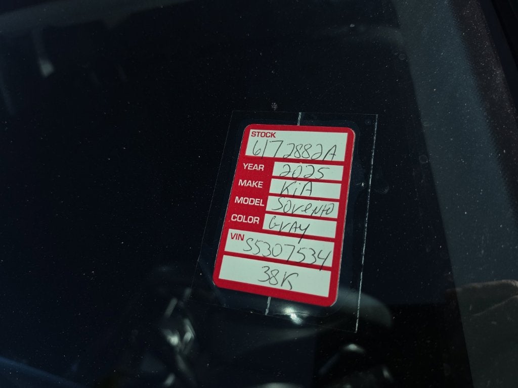 2025 Kia Sorento Hybrid EX