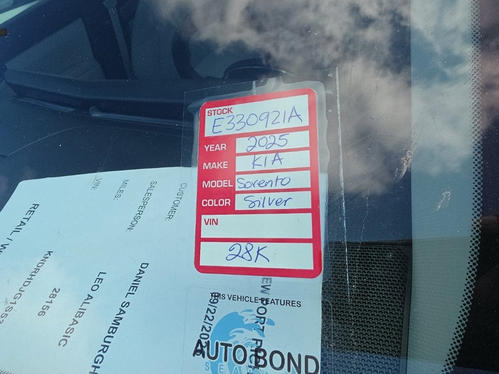 2025 Kia Sorento Hybrid EX