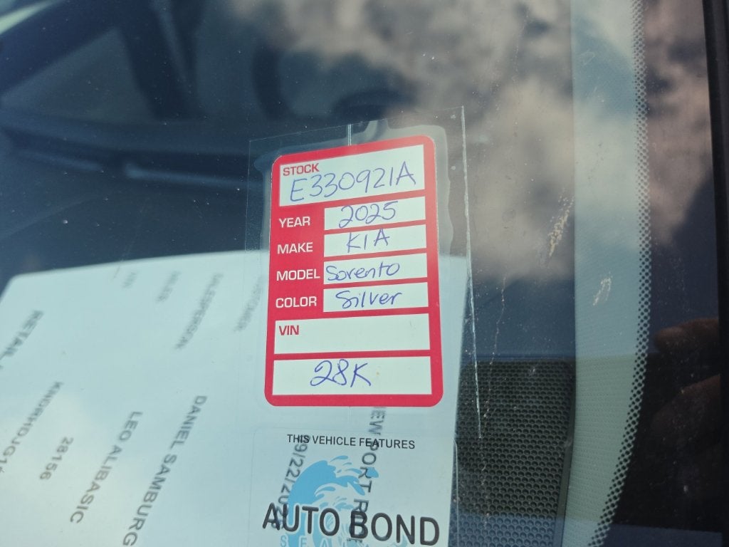 2025 Kia Sorento Hybrid EX