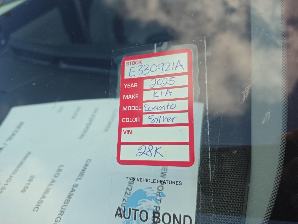 2025 Kia Sorento Hybrid EX
