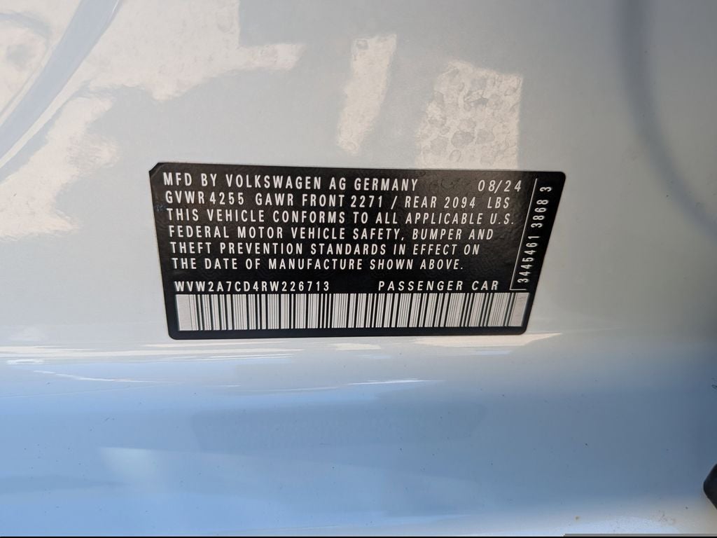 2024 Volkswagen Golf GTI SE