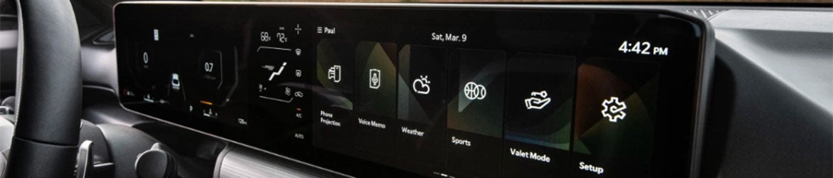A close up of the infotainment system in the 2025 Kia K4 in New Port Richey, FL