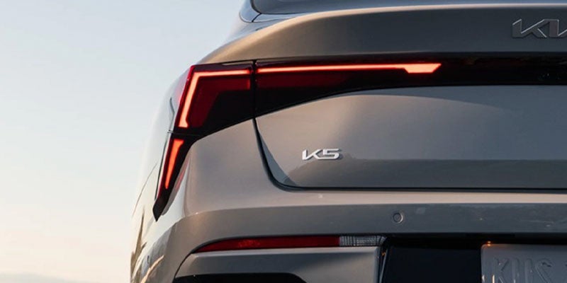 The trim level details in the 2025 Kia K5 in New Port Richey, FL