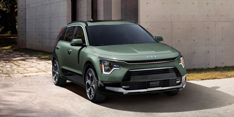 A 2025 Kia Niro parked in New Port Richey, FL