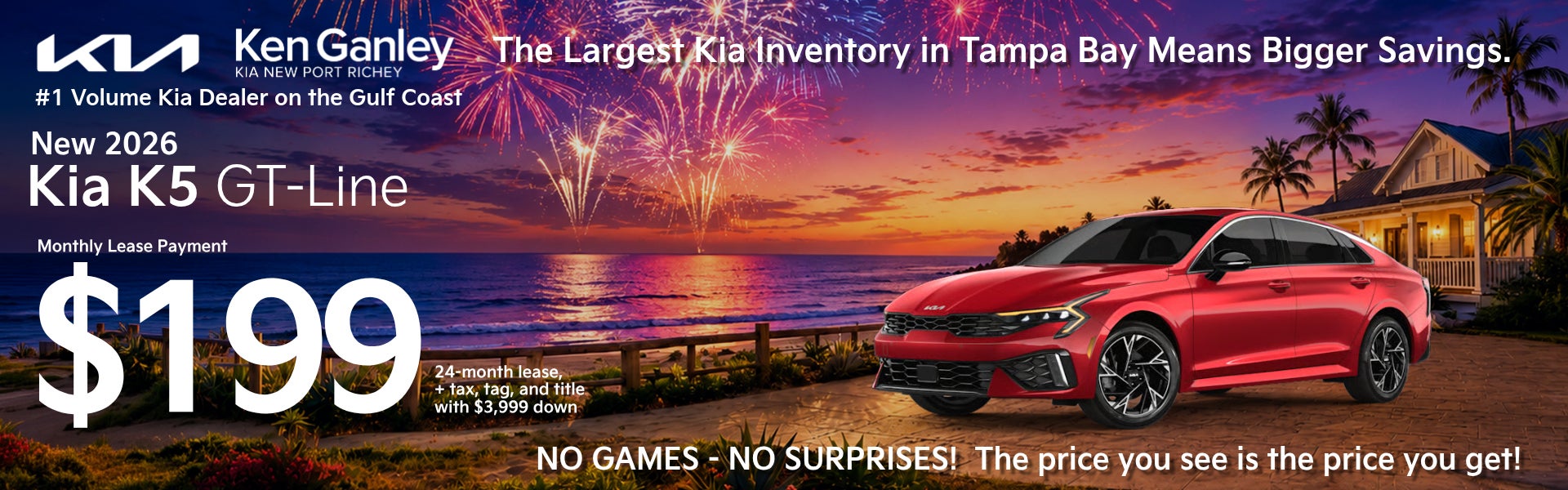 New 2026 Kia K5 Lease Offer