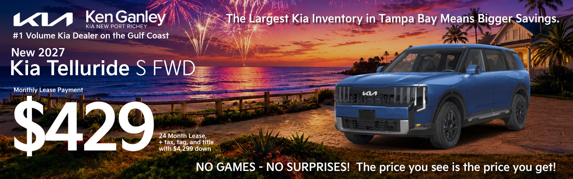New 2027 Kia Telluride Lease Offer