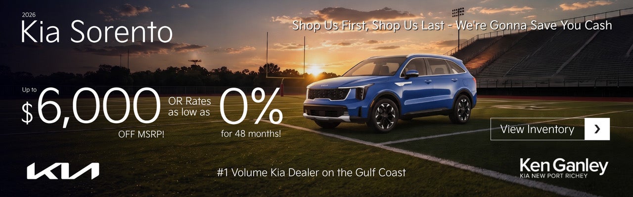 KIA Sorento Offer at Ken Ganley KIA New Port Richey