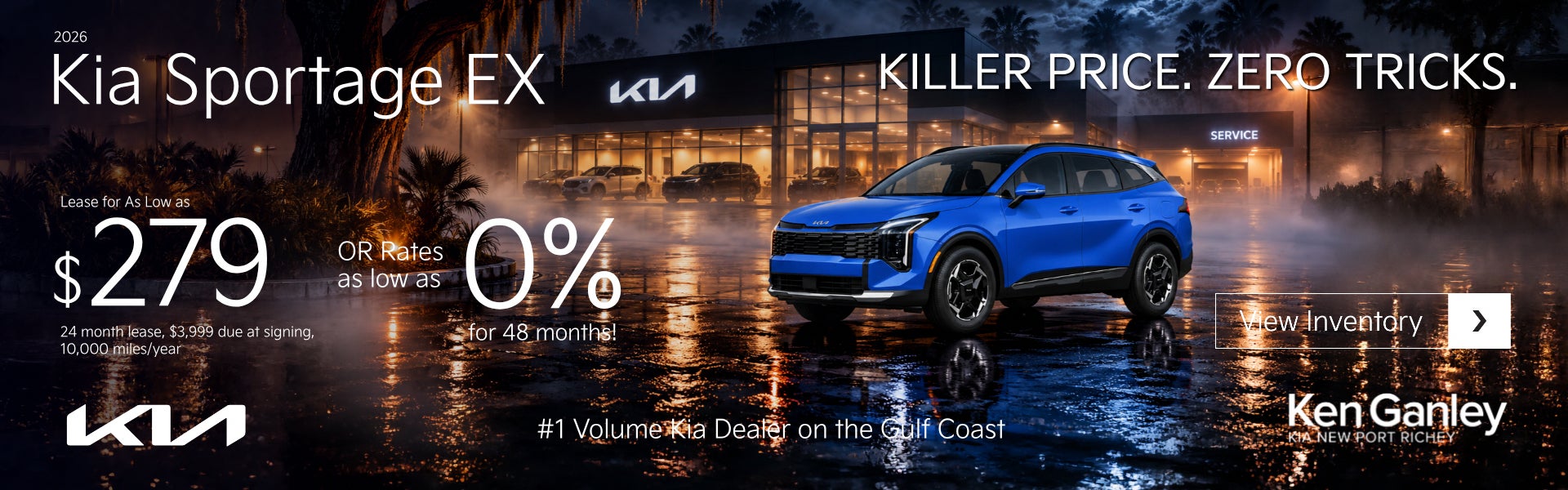 2026 Kia Sportage EX Lease Special