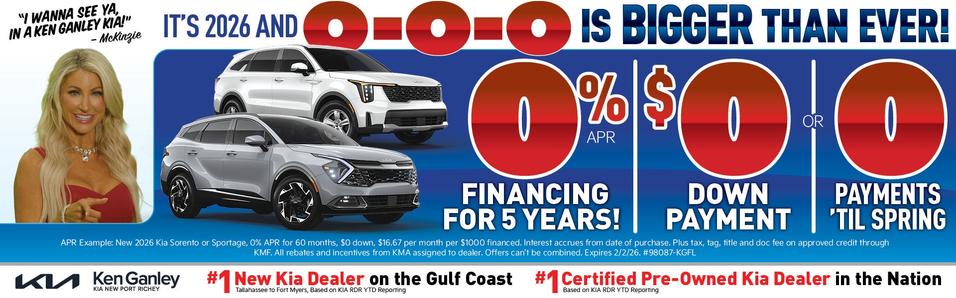 0% APR Financing for 5 Years!