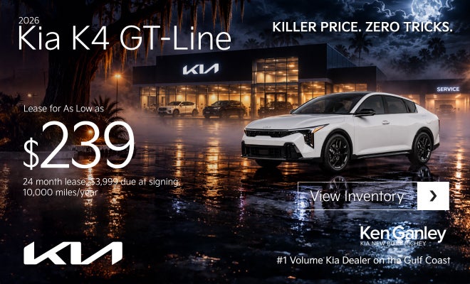 2026 Kia K4 GT-Line Lease Special