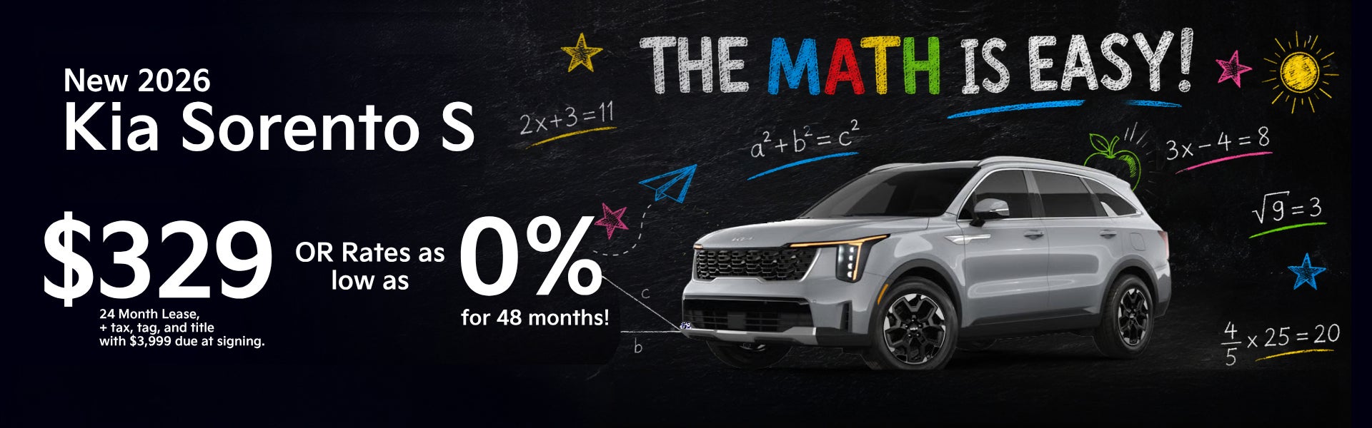 2026 Kia Sorento S