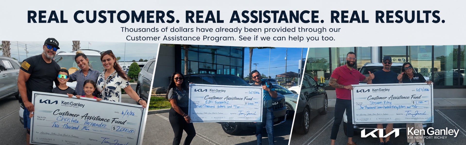 Real Customers. Real Assistance.