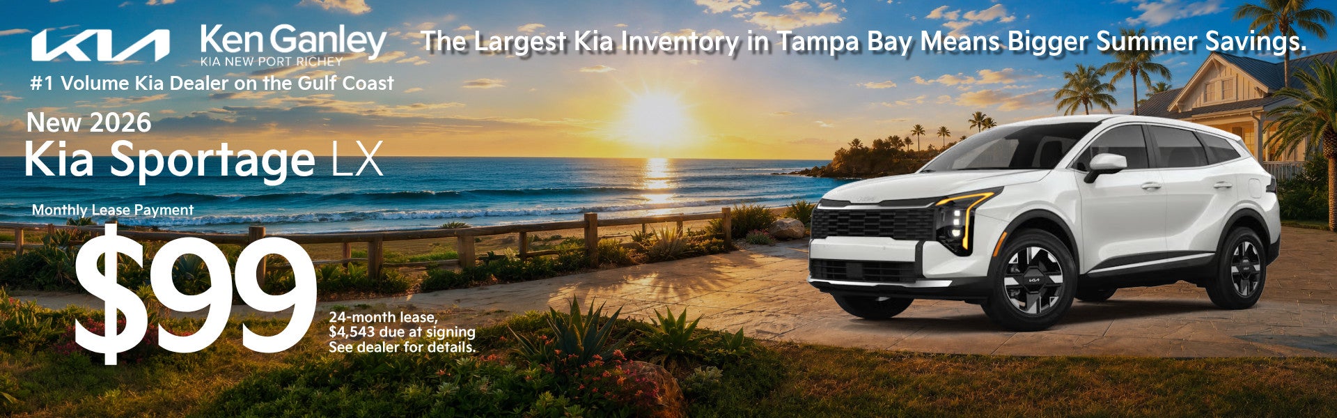 New Kia Sportage at Ken Ganley Kia New Port Richey in New Port Richey FL