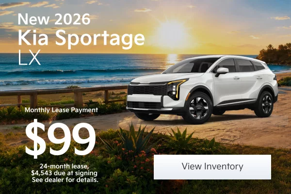 New 2026 Kia Sportage LX