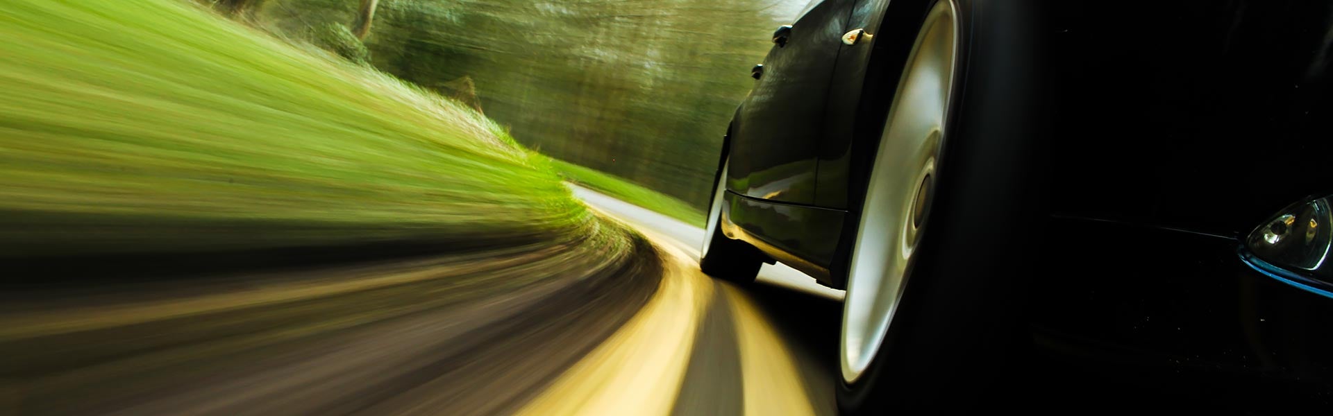 Driving round a bend